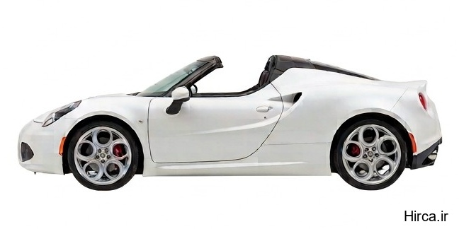 آلفارومئو - Alfaromeo 4C اسپایدر - 4Cspider